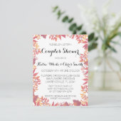 Aangepaste Herfst Waterverf Kaart (Staand voorkant)