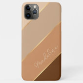 Aangepaste herfstcaramel Latte met herfstkleuren Case-Mate iPhone Case (Achterkant)
