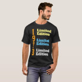 AANGEPASTE HERHAALDE GELIMITIEERDE EDITIE VERTICAL T-SHIRT (Voorkant volledig)