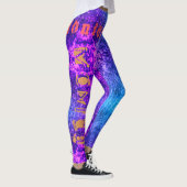 Aangepaste herhalende naam Unisex-Leggings Leggings (Rechts)