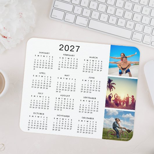 Aangepaste Herinnering Geheugen Foto Collage 2027 Muismat