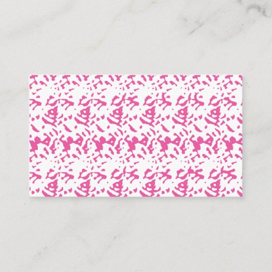 Aangepaste herinnering voor afspraak Kaarten | Log Afsprakenkaartje (Achterkant)