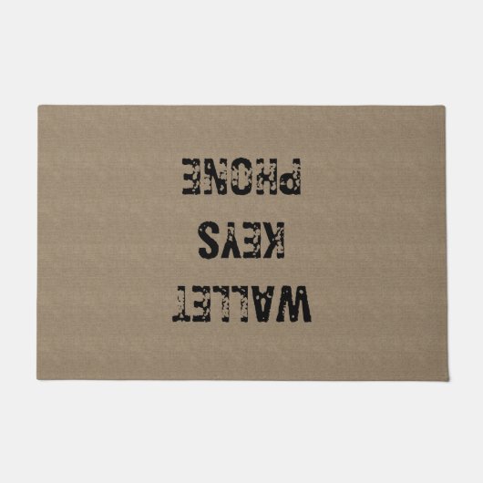 Aangepaste herinneringssticks voor wandsleutels Te Deurmat (Voorkant)