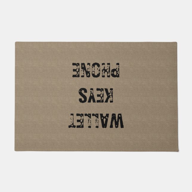 Aangepaste herinneringssticks voor wandsleutels Te Deurmat (Voorkant)