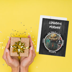 Aangepaste herstelverjaardagskaart - Street Art me Aankondiging