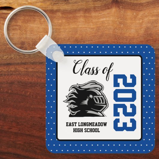 Aangepaste High School Fundraisers Ideeën voor Key Sleutelhanger (Voorkant)