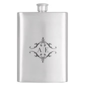 Aangepaste Hip Flask Groomsmen Trouwcadeau Flacon (Voorkant)