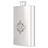 Aangepaste Hip Flask Groomsmen Trouwcadeau Flacon (Links)