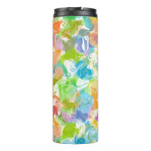 Aangepaste Hip Kleurrijke Zomer Verf Splatter Art Thermosbeker (Achterkant)