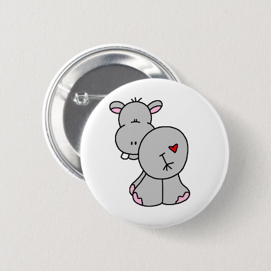 Aangepaste Hippo-back Button (Voorkant /achterkant)