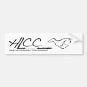 Aangepaste HLCC-Logo Bumpersticker (Voorkant)