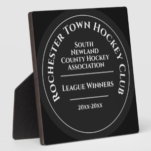 Aangepaste Hockey Club League Winnaars Trofee Fotoplaat