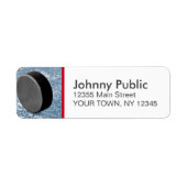 Aangepaste Hockey Kleurenstrook Adreslabel Etiket (Voorkant)