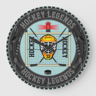 Aangepaste Hockey Legends Clock Grote Klok