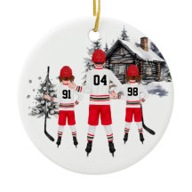 Aangepaste Hockey Ornament