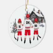 Aangepaste Hockey Ornament (Links)