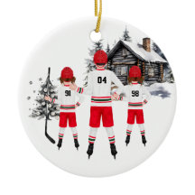 Aangepaste Hockey Ornament
