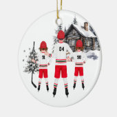 Aangepaste Hockey Ornament (Links)
