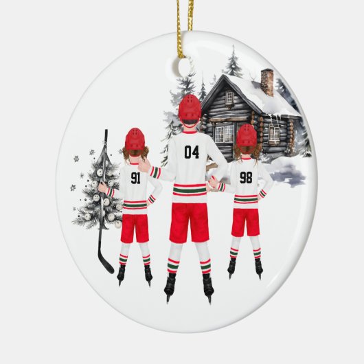 Aangepaste Hockey Ornament (Links)