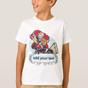 Aangepaste Hockey Player T-shirt