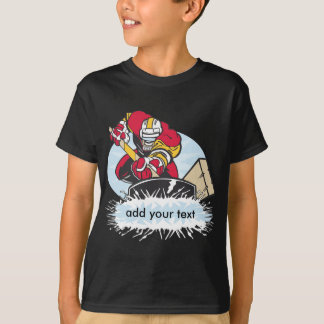 Aangepaste Hockey Player T-shirt