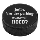 Aangepaste hockey puck met Hoco Prom-aanvraag (3/4)