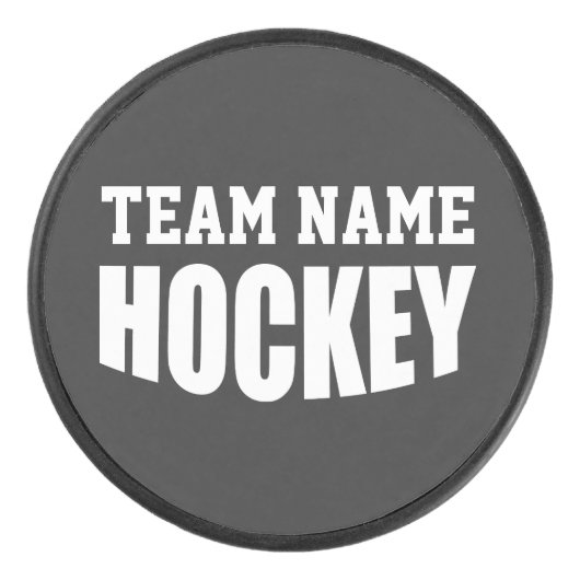 Aangepaste Hockey Puck-Sjabloon Hockey Puck (Voorkant)