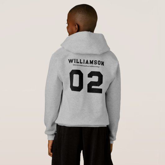 Aangepaste Hockey School Club League Naam Nummer (Achterkant volledig)