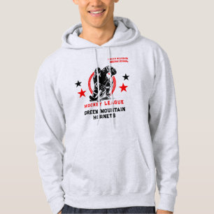 Aangepaste Hockey School Club League Naam Nummer Hoodie