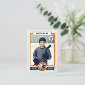 Aangepaste Hockey Trading Kaart,  speler Kaart Contactkaartje (Staand voorkant)