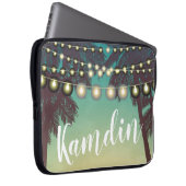 Aangepaste Hoesje voor laptops - Zonnepalmpalmen S Laptop Sleeve (Voorkant Rechts)