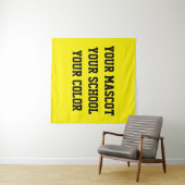 Aangepaste hoge-schoolvlag-banner wandkleed (In Situ (horizontaal))