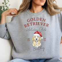 Aangepaste Holiday Club Golden Retriever