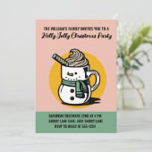 Aangepaste Holly Jolly kerstfeest Kaart (Staand voorkant)