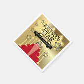 Aangepaste Hollywood Star Verjaardag Papieren serv Servetten (Hoek)