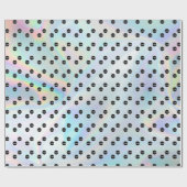 Aangepaste holografische Logo Cadeaupapier (Vlak)