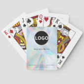 Aangepaste holografische Logo Pokerkaarten (Achterkant)