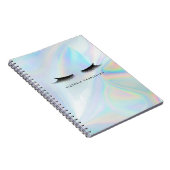 Aangepaste holografische streepjes notitieboek (Rechterzijde)