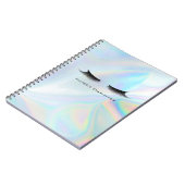 Aangepaste holografische streepjes notitieboek (Linkerzijde)