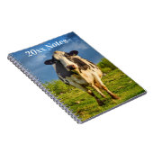 Aangepaste Holstein Koe Business Notitieboek (Rechterzijde)