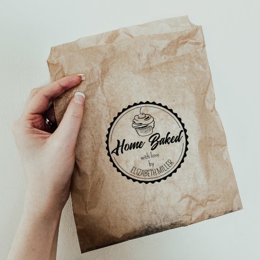 Aangepaste Home Baked Promotiezaken Rubberstempel