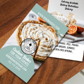 Aangepaste Home Bakkerij Foto Visitekaartje