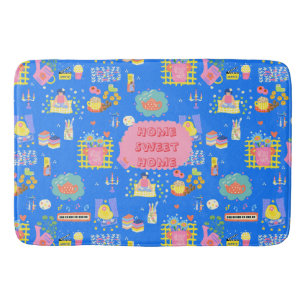 Aangepaste Home Sweet Home Badmat
