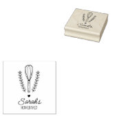 Aangepaste homebaked rubberstempel (Gestempeld)