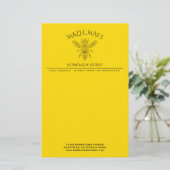 Aangepaste Homemade Honey Briefpapier (Staand voorkant)