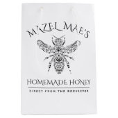 Aangepaste Homemade Honey Medium Cadeauzakje (Voorkant)