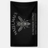 Aangepaste Homemade Honey Spandoek (Verticaal)