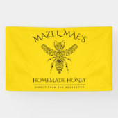 Aangepaste Homemade Honey Spandoek (Horizontaal)