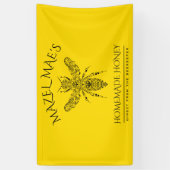 Aangepaste Homemade Honey Spandoek (Verticaal)