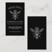 Aangepaste Homemade Honey Visitekaartje (Voorkant / Achterkant)